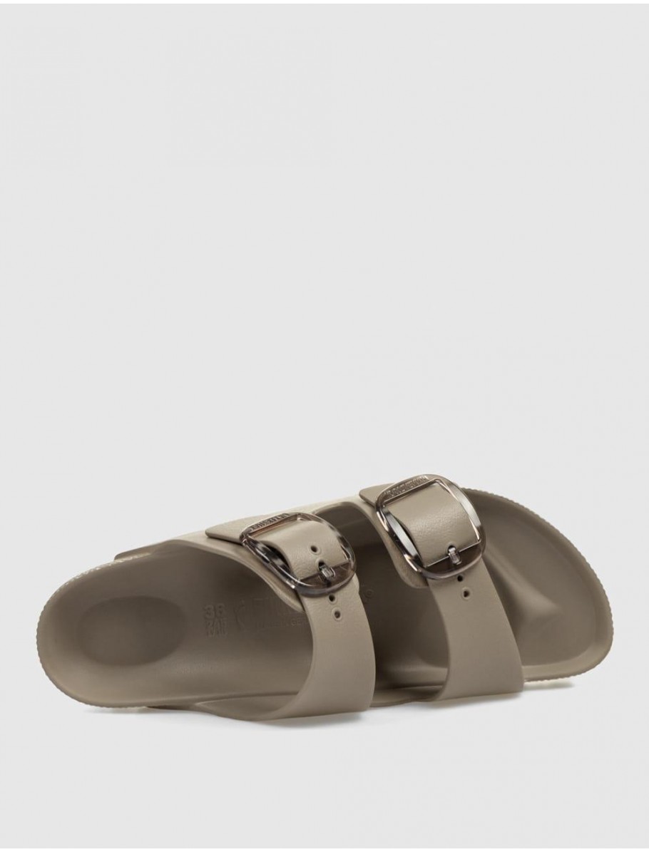 SANDALIA BIRKENSTOCK ARIZONA BIG BUCKLE TAUPE