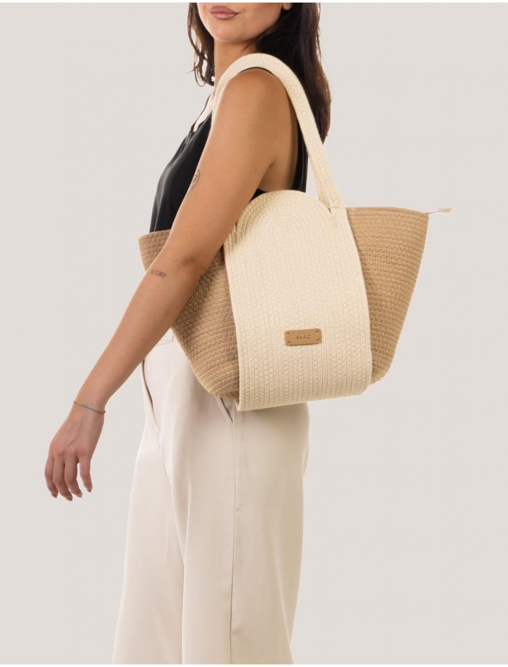 BOLSO OBVIO COMPLEMENTOS NORA NATURAL