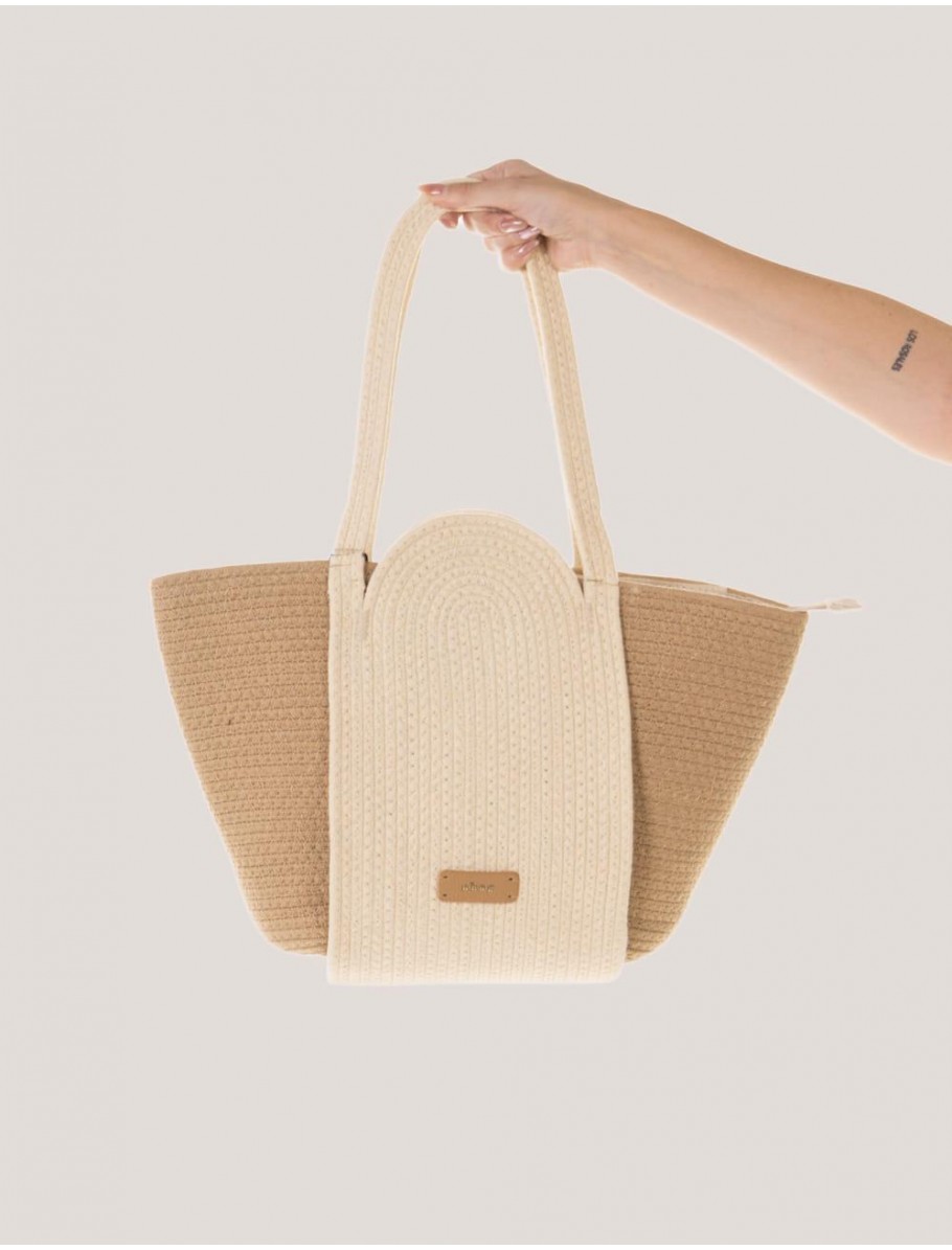 BOLSO OBVIO COMPLEMENTOS NORA NATURAL