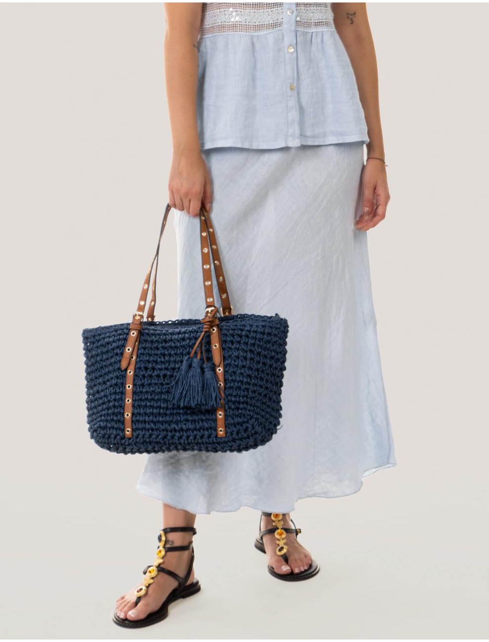 BOLSO OBVIO COMPLEMENTOS JINAN AZUL