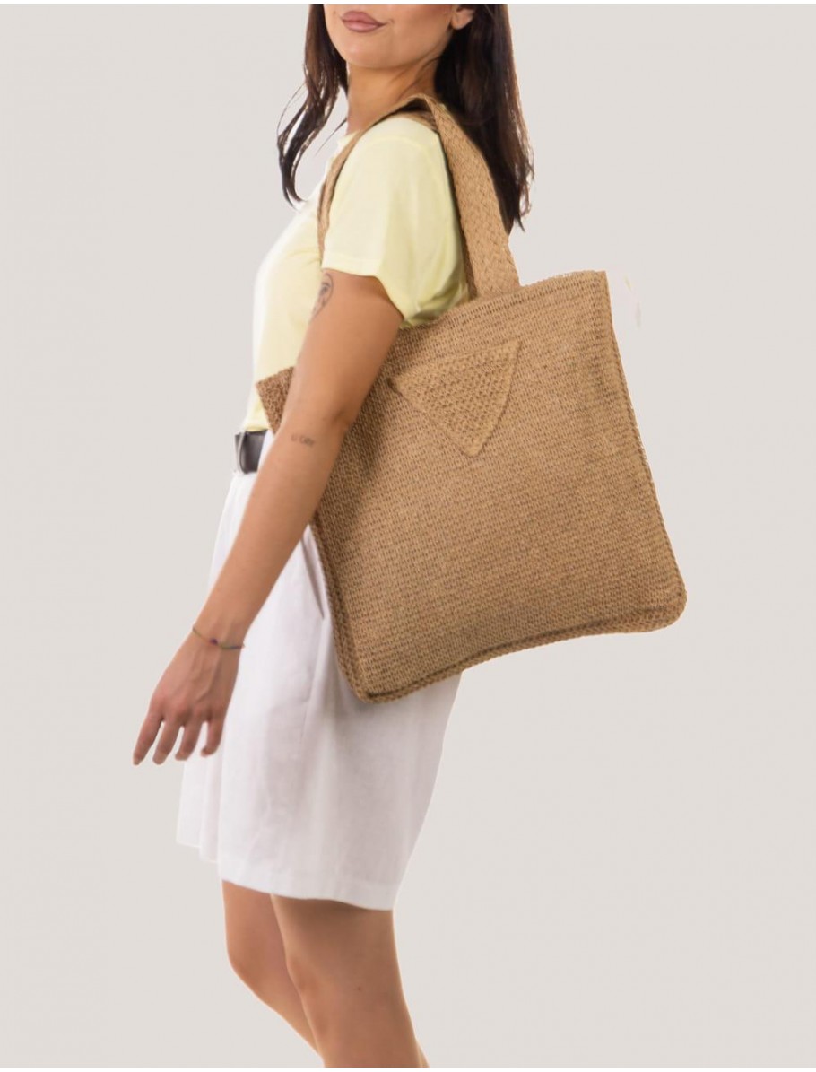BOLSO OBVIO COMPLEMENTOS AGNES NATURAL