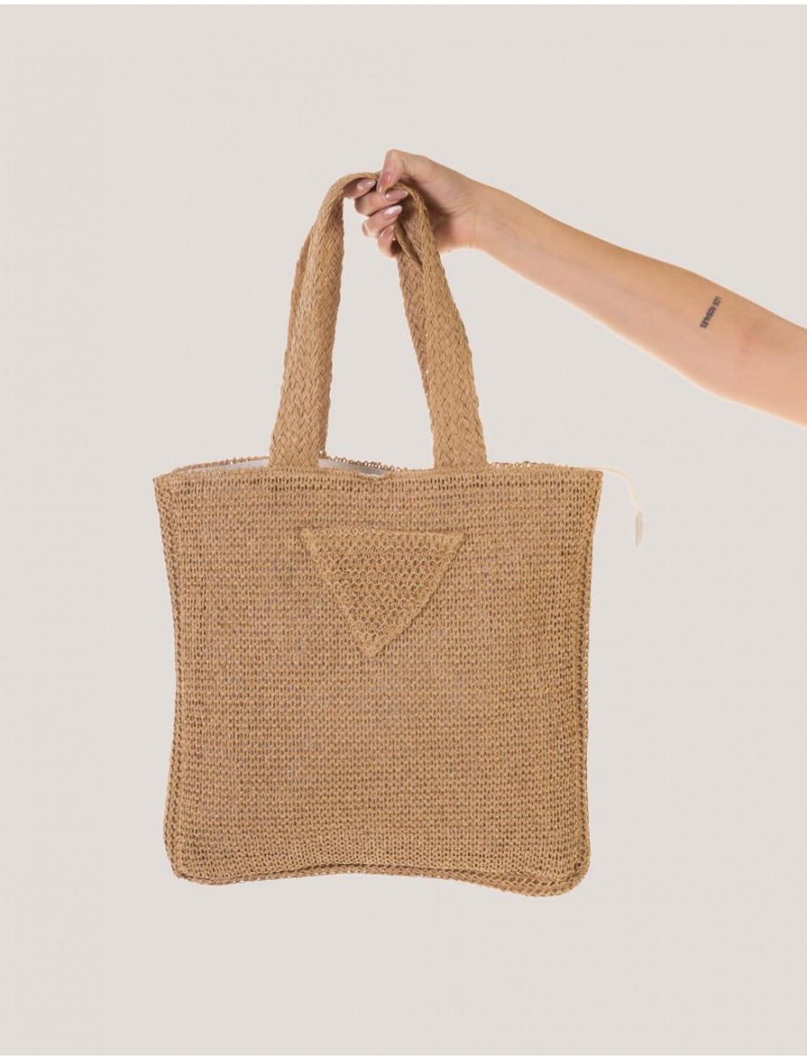BOLSO OBVIO COMPLEMENTOS AGNES NATURAL