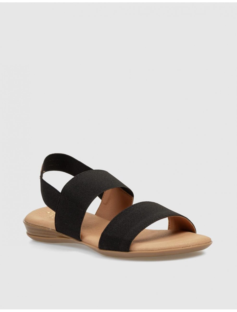 SANDALIA PINAZ KAPUA NEGRO