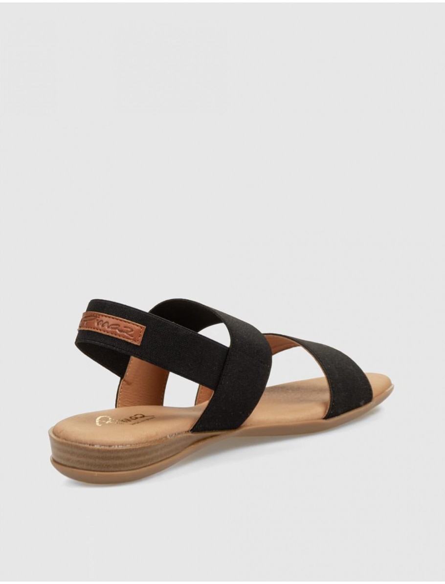 SANDALIA PINAZ KAPUA NEGRO
