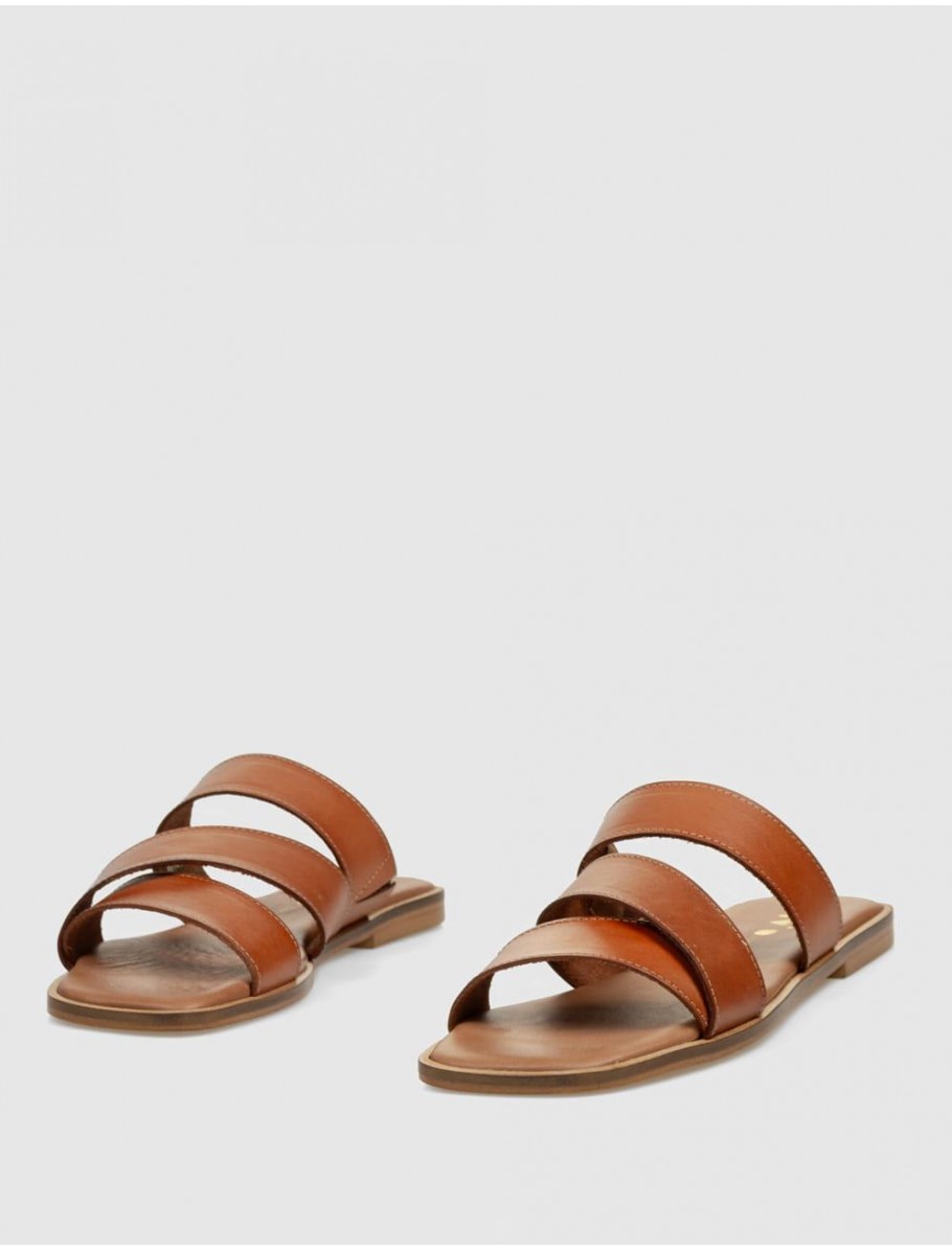 SANDALIA OBVIO SHOES KAI CUERO