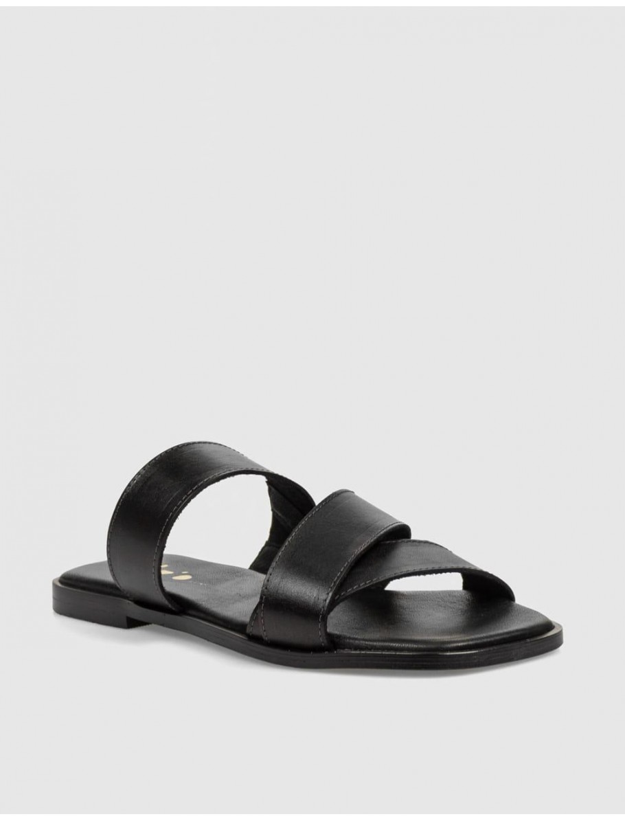 SANDALIA OBVIO SHOES KAI NEGRO