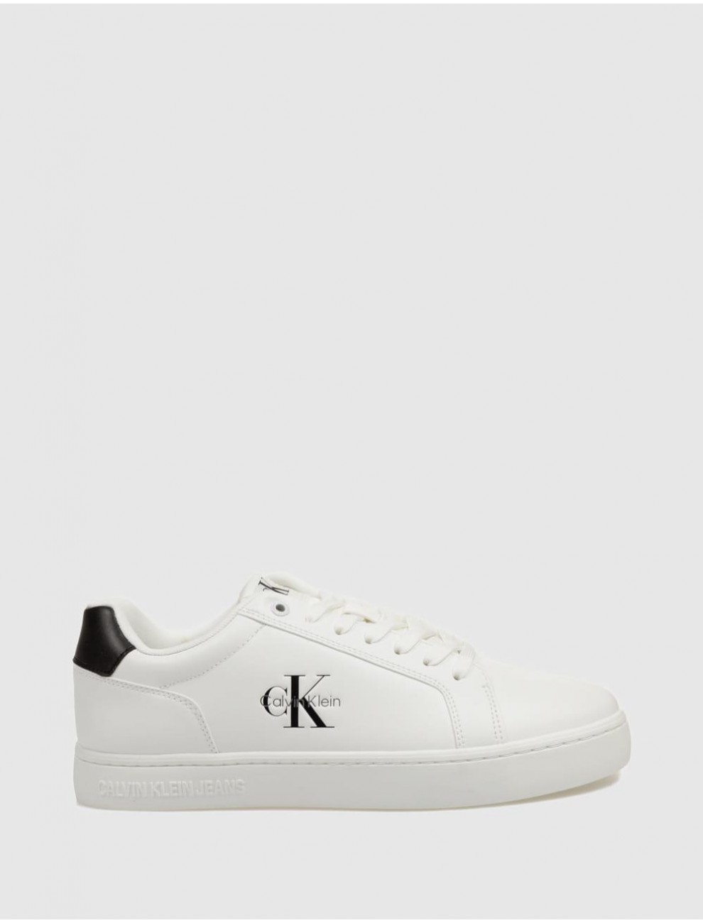 ZAPATILLA CALVIN KLEIN CLASSIC CUPSOLE MONO LTH BLANCO