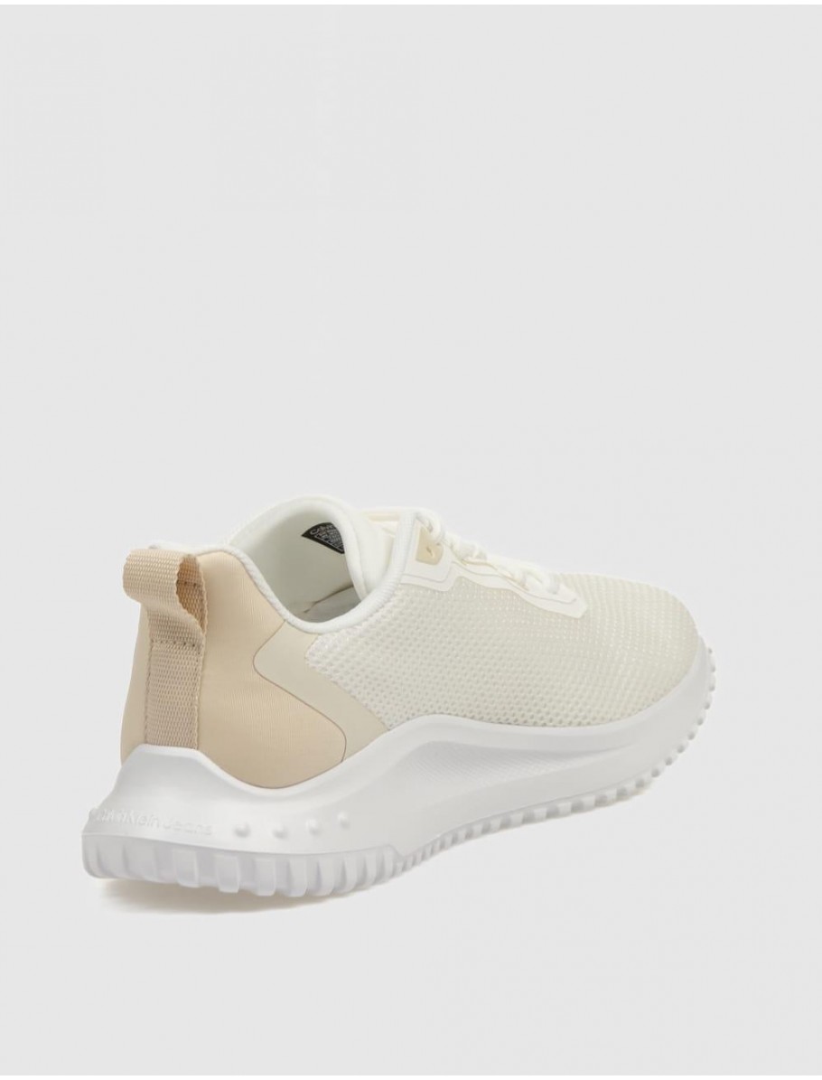 ZAPATILLA CALVIN KLEIN EVA RUNNER L UP MIX MESHLOGO CK BLANCO