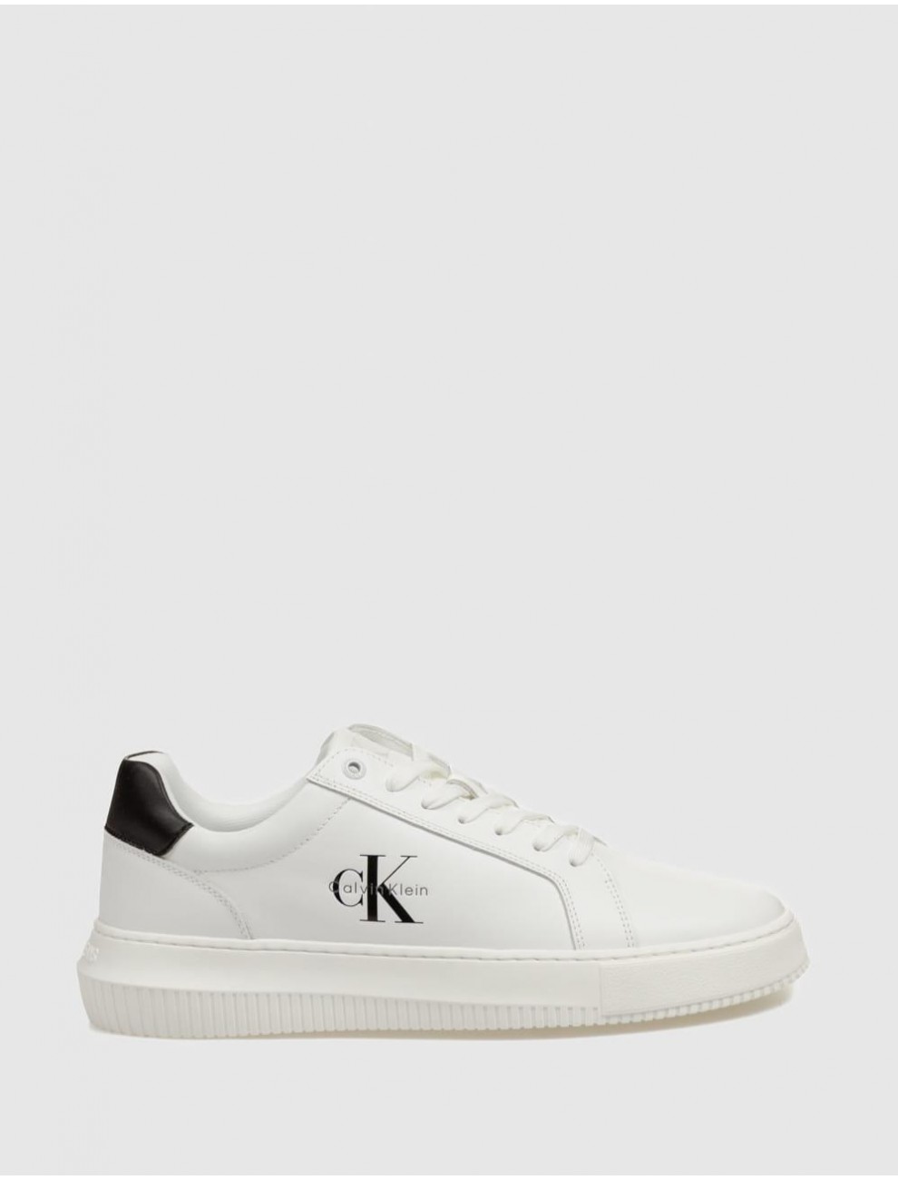 ZAPATILLA CALVIN KLEIN CHUNKY CUPSOLE MONO LTH BLANCO