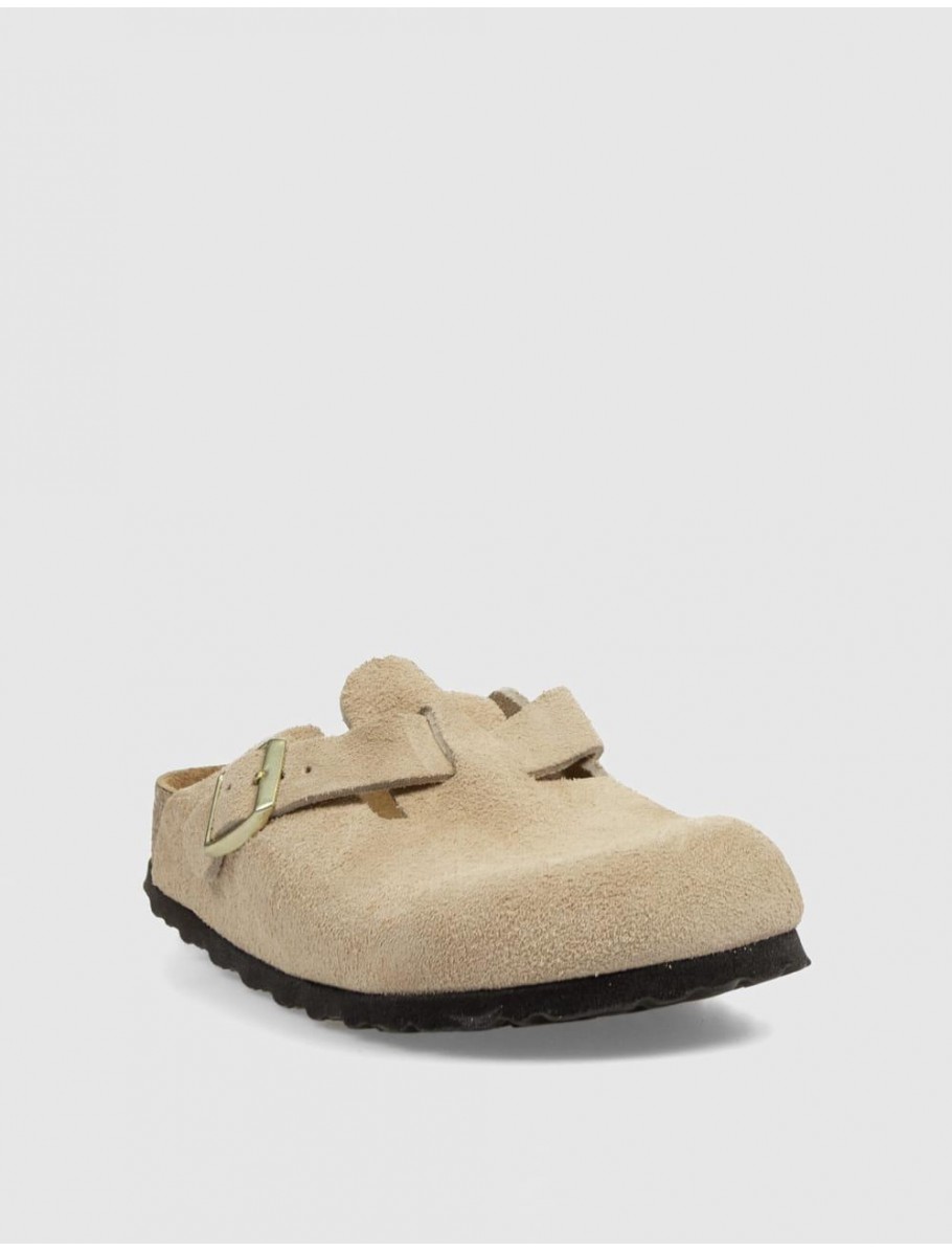 ZUECO BIRKENSTOCK BOSTON BEIG