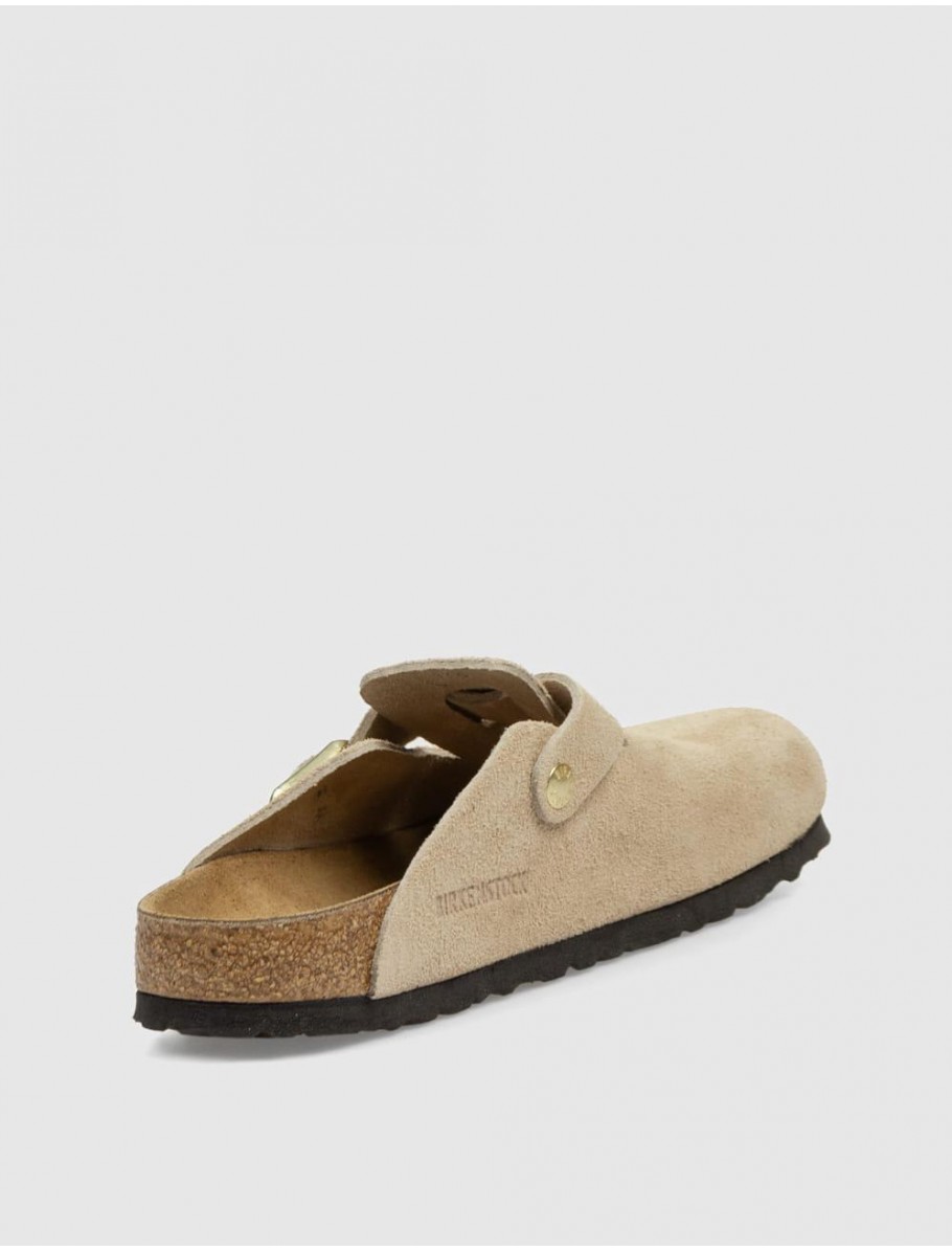 ZUECO BIRKENSTOCK BOSTON BEIG