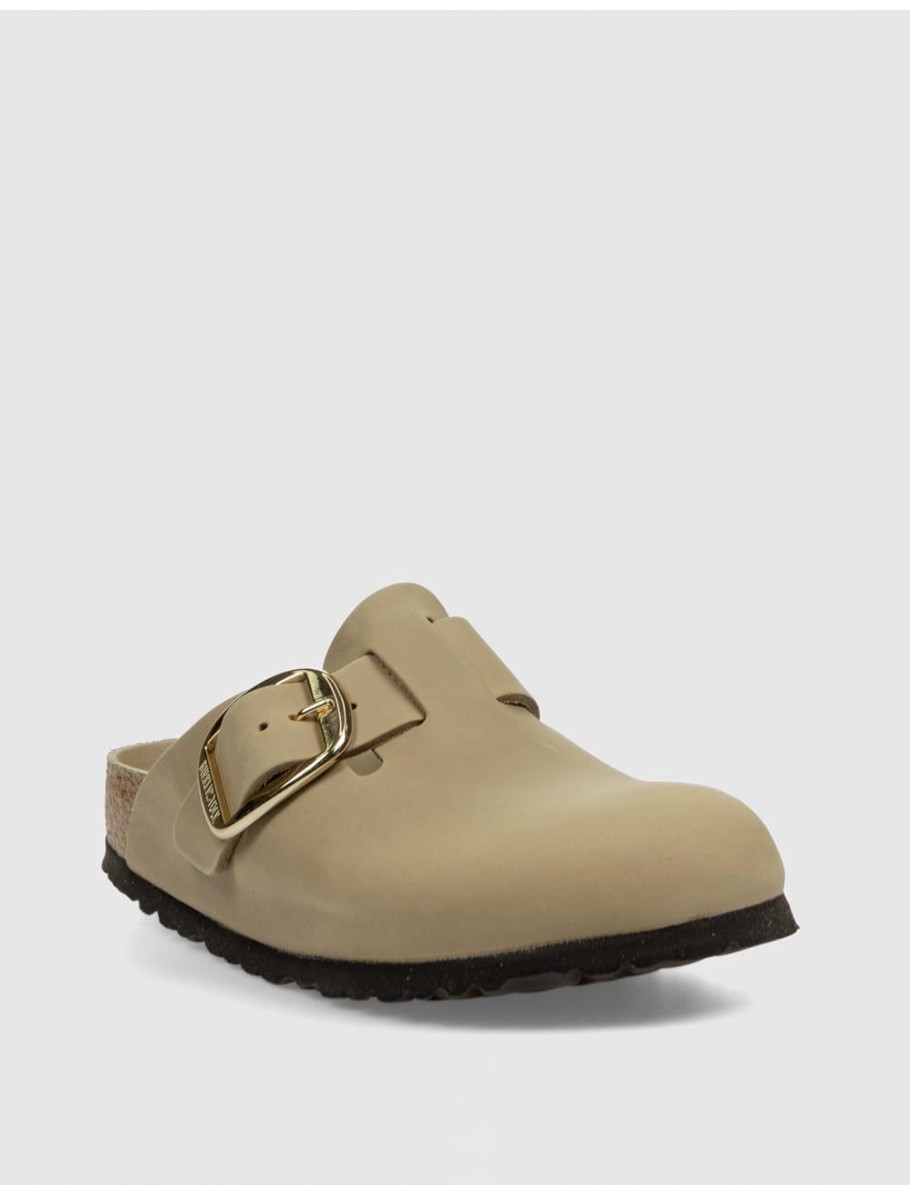 ZUECO BIRKENSTOCK BOSTON BIG MARRoN