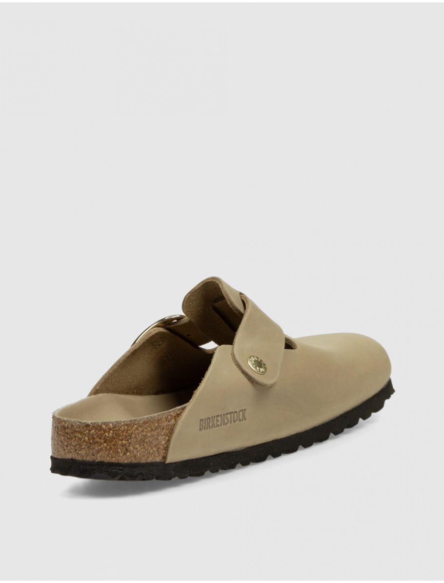 ZUECO BIRKENSTOCK BOSTON BIG MARRoN