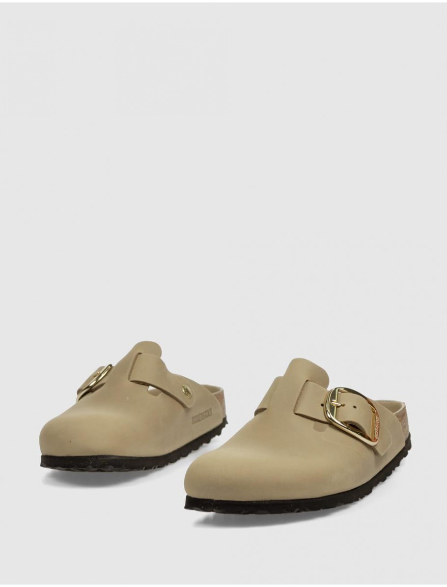 ZUECO BIRKENSTOCK BOSTON BIG MARRoN