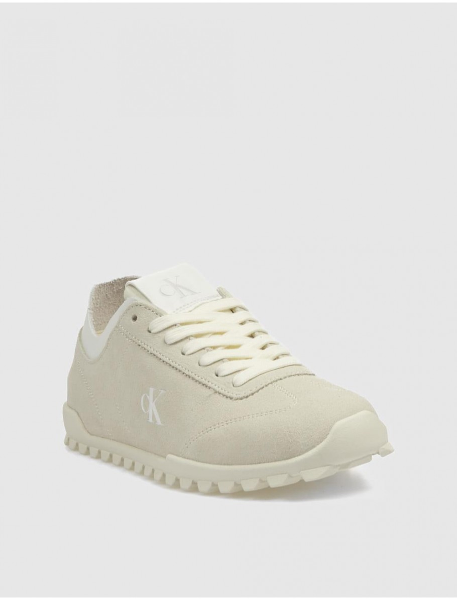 ZAPATILLA CALVIN KLEIN LOW PROFILE RUNNER MG SUE BLANCO