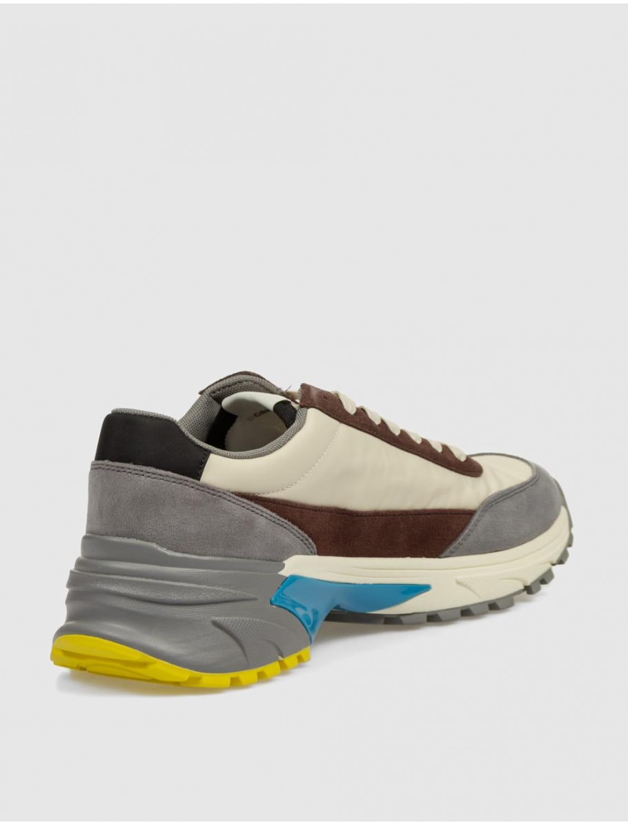 ZAPATILLA CALVIN KLEIN HIKE RUNNER CASUAL NY SU BEIG