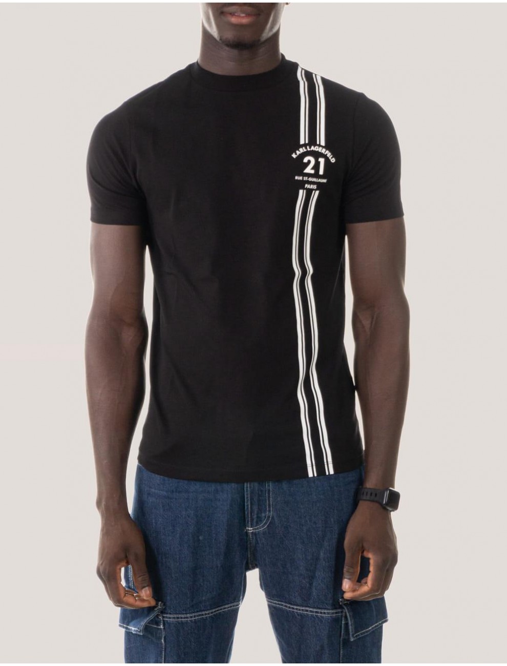 CAMISETA KARL LAGERFED 755050 553235 NEGRO