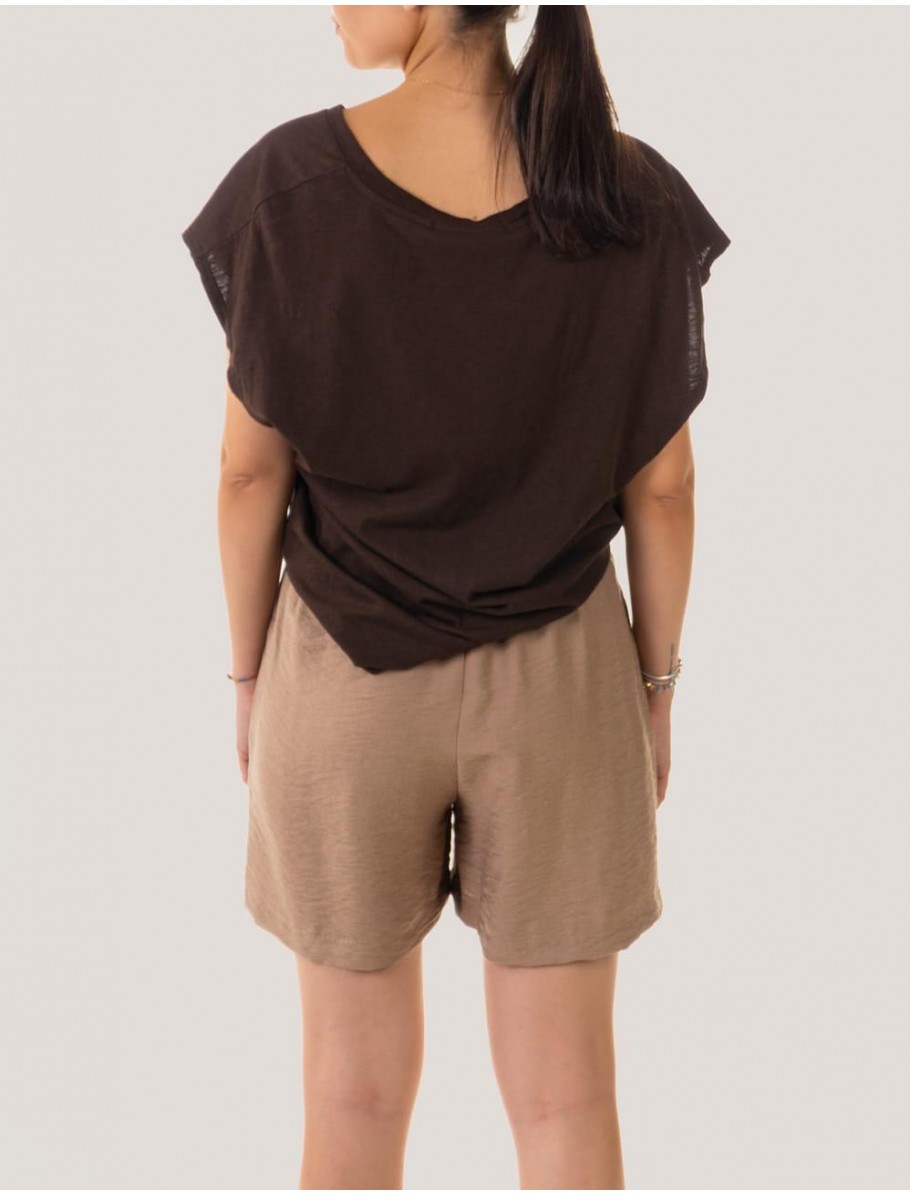 CAMISETA OBVIO ITO MARRoN