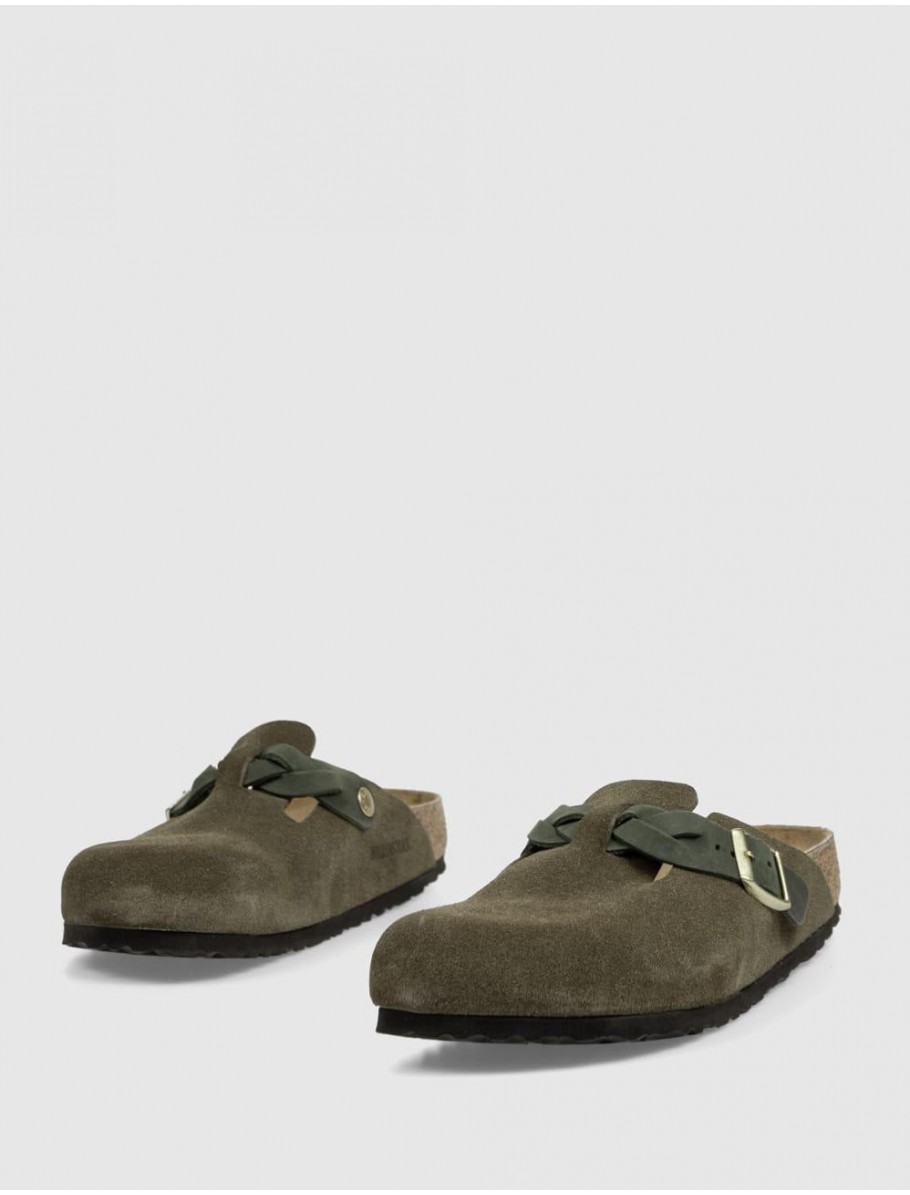 ZUECO BIRKENSTOCK BOSTON VERDE