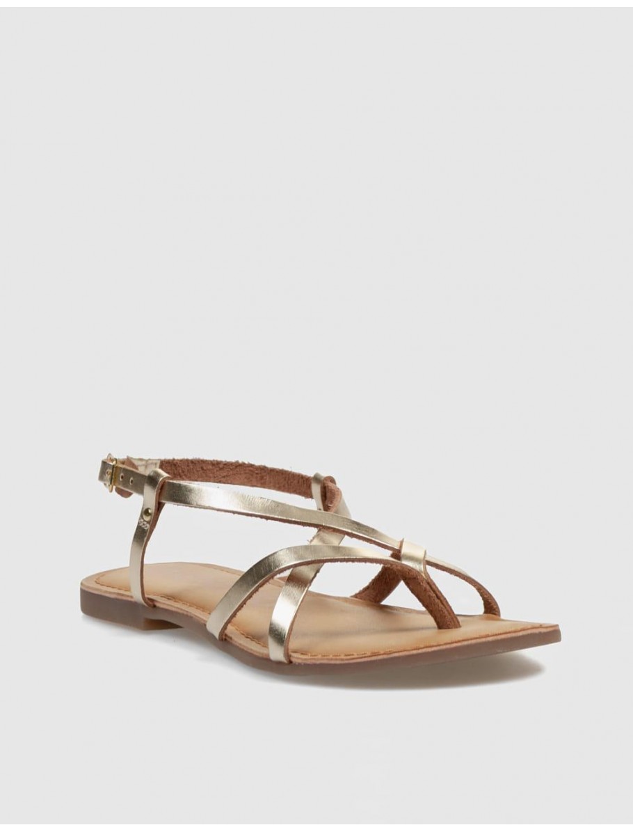 SANDALIA GIOSEPPO LELEX PLATINO