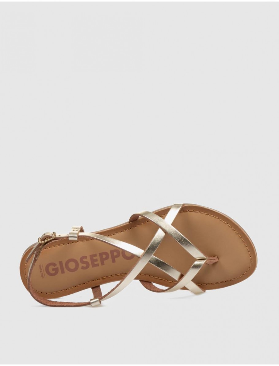 SANDALIA GIOSEPPO LELEX PLATINO