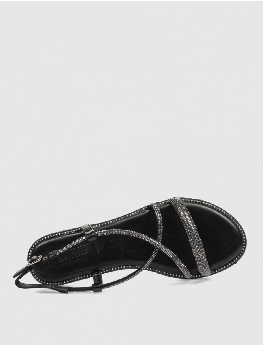 SANDALIA KAMOME TRENDS OLINA NEGRO