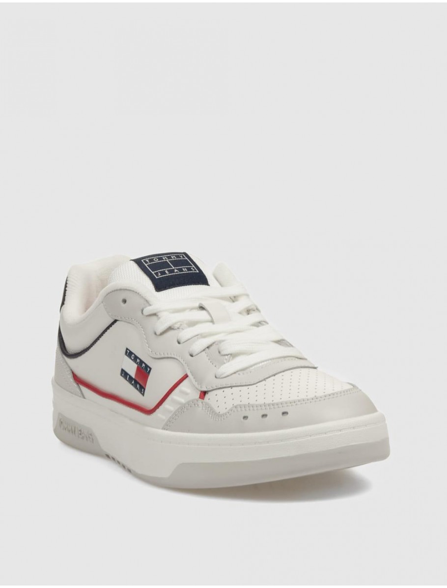 ZAPATILLA TOMMY HILFIGER TJM CUPSOLE ELEVATED BLANCO