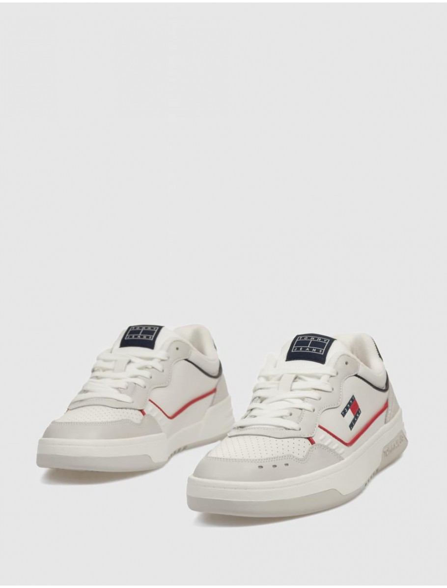 ZAPATILLA TOMMY HILFIGER TJM CUPSOLE ELEVATED BLANCO