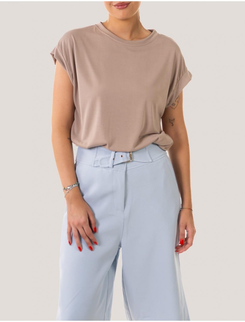 CAMISETA OBVIO KAHU TAUPE