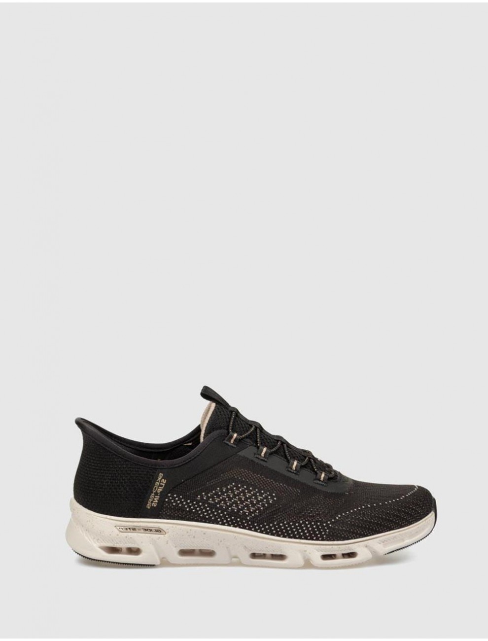 ZAPATILLA SKECHERS GLIDE STEP GRATIFY PACE NEGRO