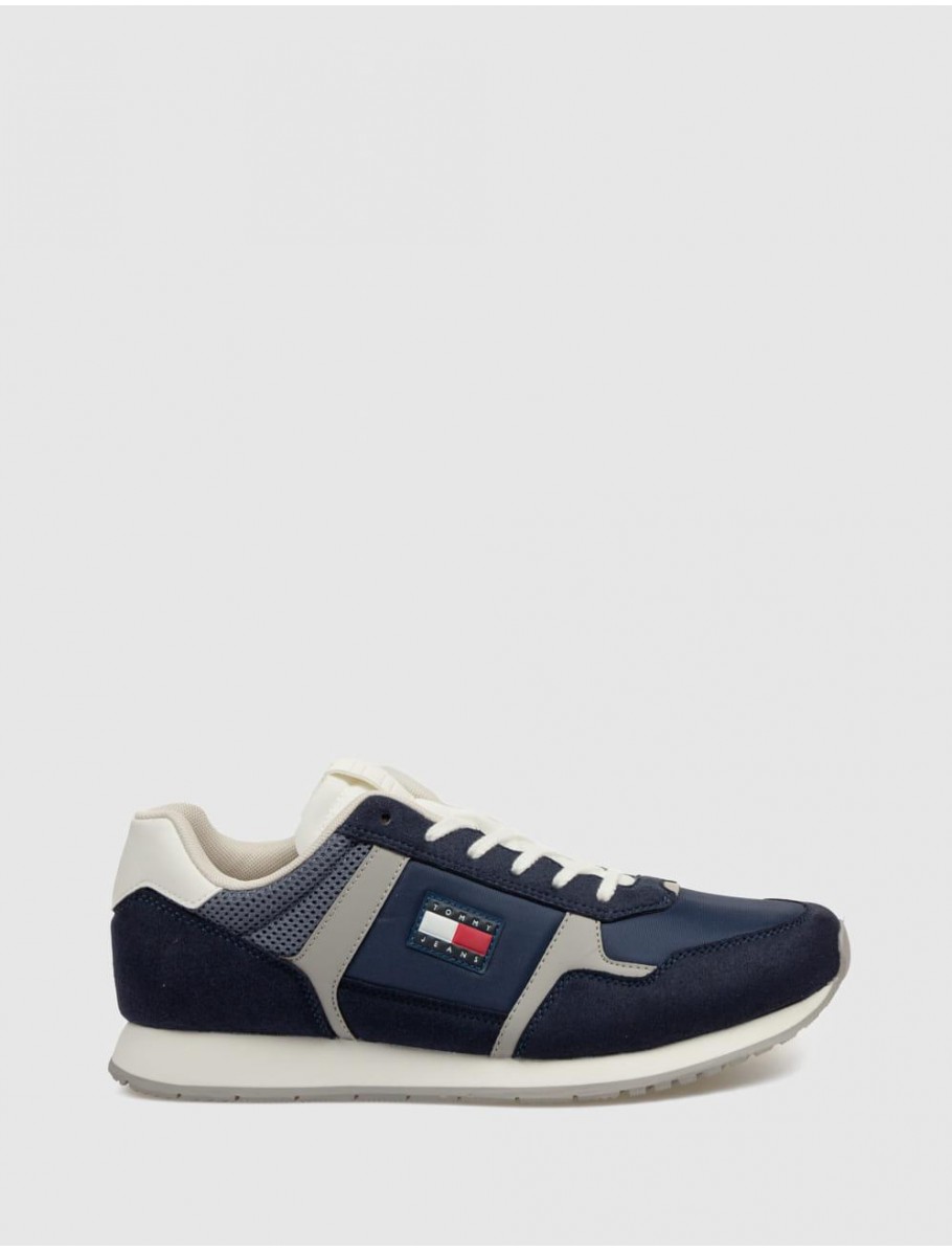 ZAPATILLA TOMMY HILFIGER TJM RUNNER CASUAL MARINO