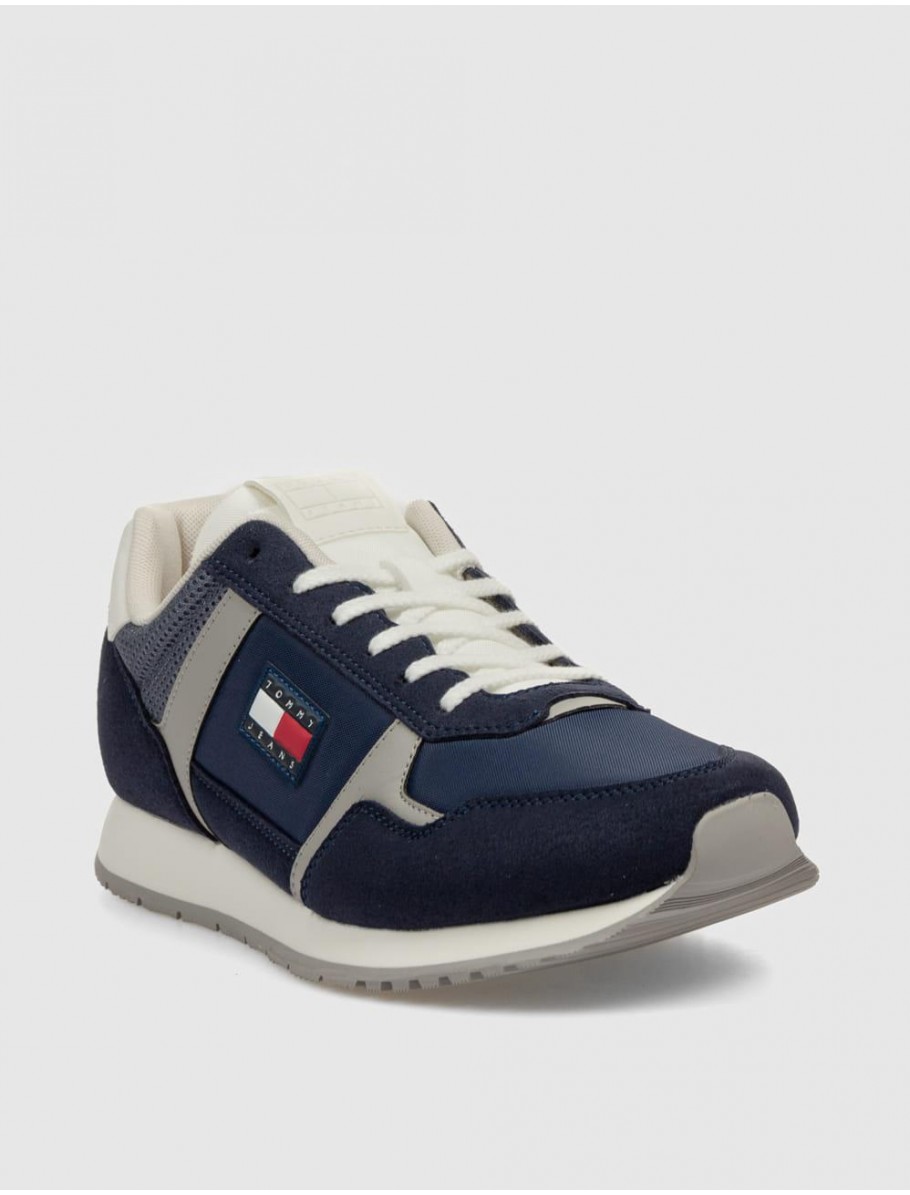 ZAPATILLA TOMMY HILFIGER TJM RUNNER CASUAL MARINO