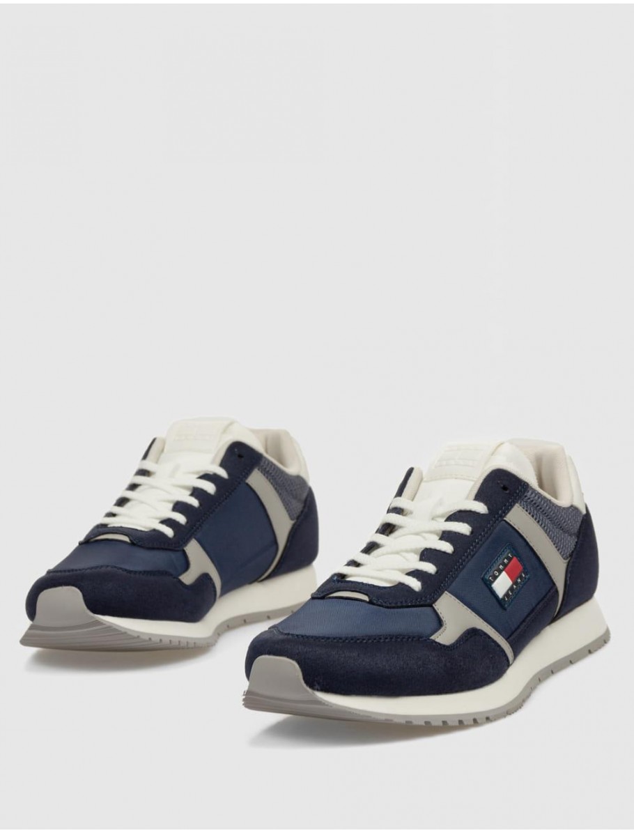ZAPATILLA TOMMY HILFIGER TJM RUNNER CASUAL MARINO