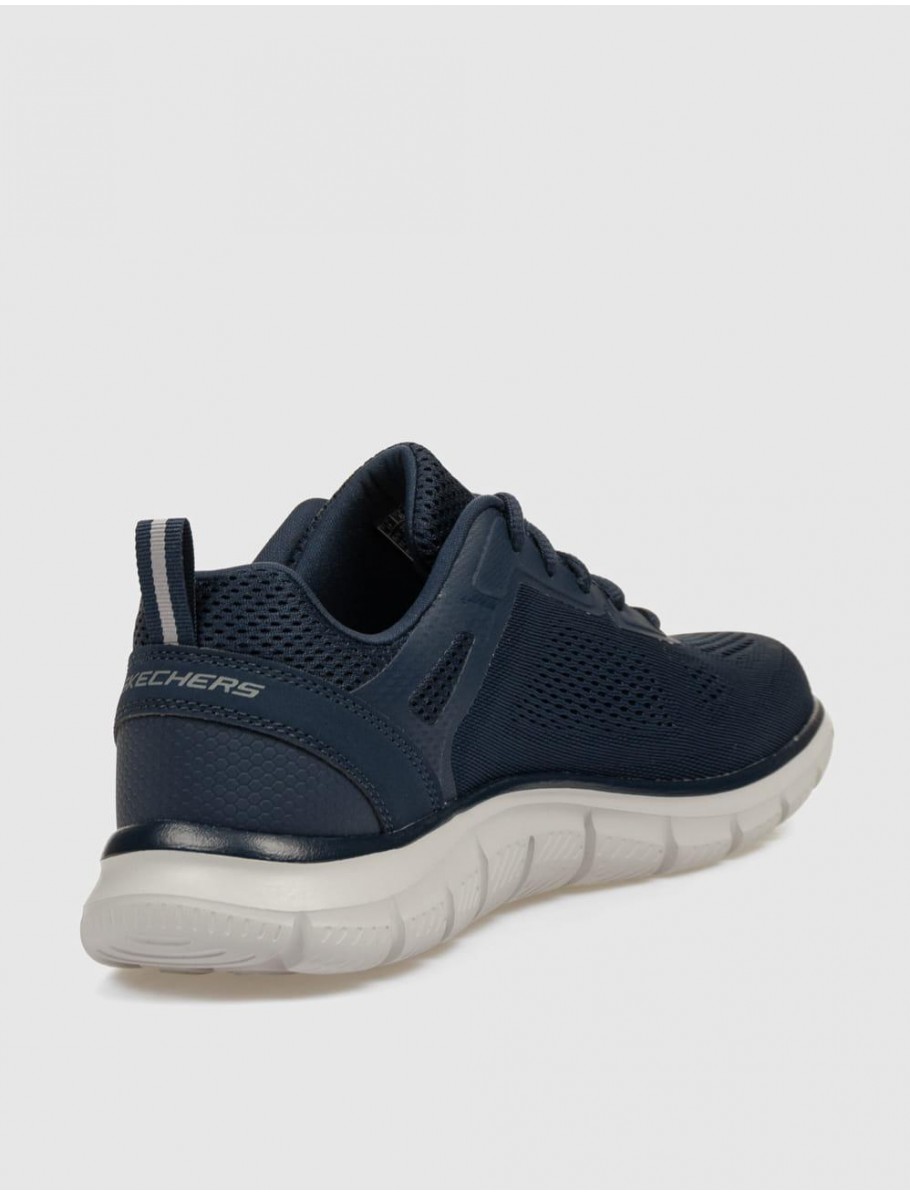 ZAPATILLA SKECHERS TRACK BROADER MARINO