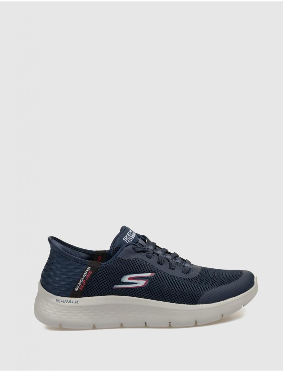 ZAPATILLA SKECHERS GO WALK FLEX HANDS MARINO