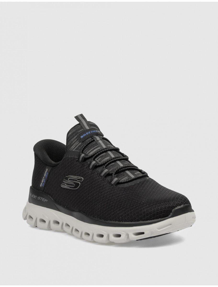 ZAPATILLA SKECHERS GLIDE STEP NOXUS NEGRO