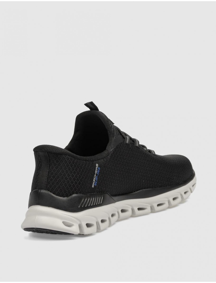 ZAPATILLA SKECHERS GLIDE STEP NOXUS NEGRO