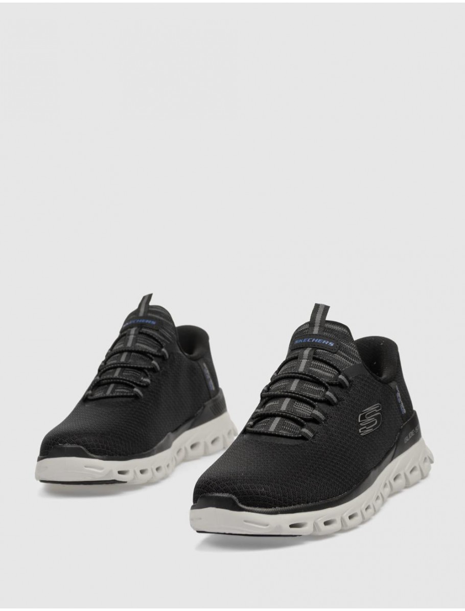 ZAPATILLA SKECHERS GLIDE STEP NOXUS NEGRO