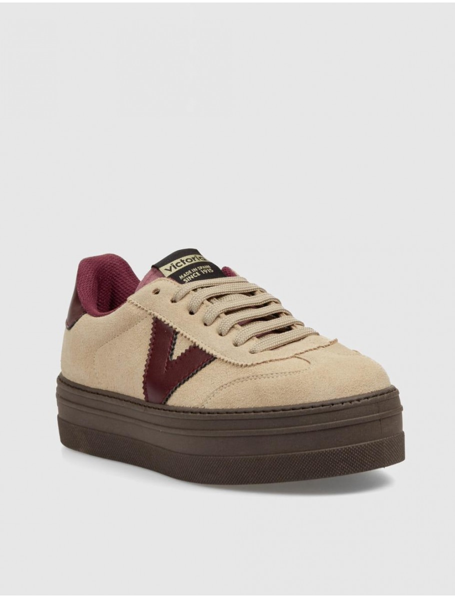 ZAPATILLA VICTORIA BARCELONA BEIG