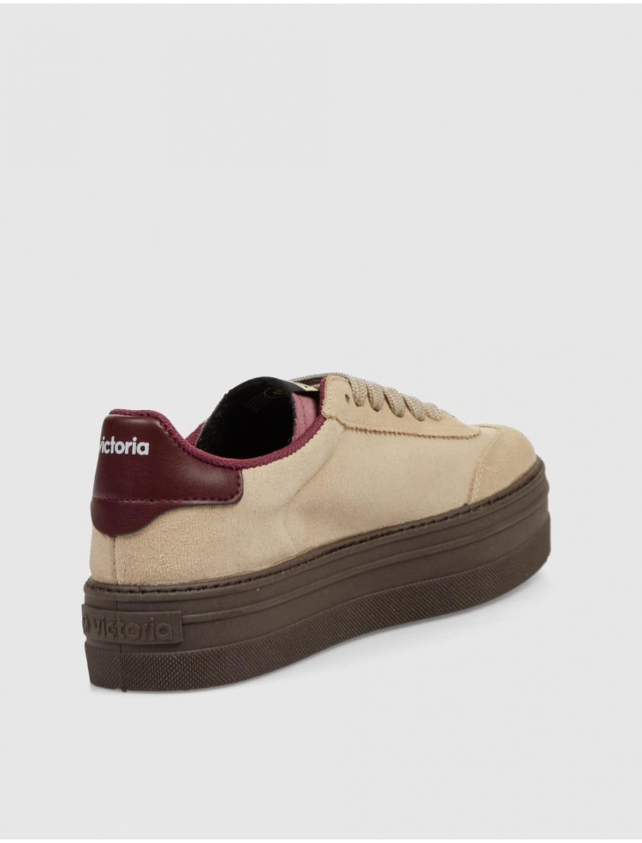 ZAPATILLA VICTORIA BARCELONA BEIG