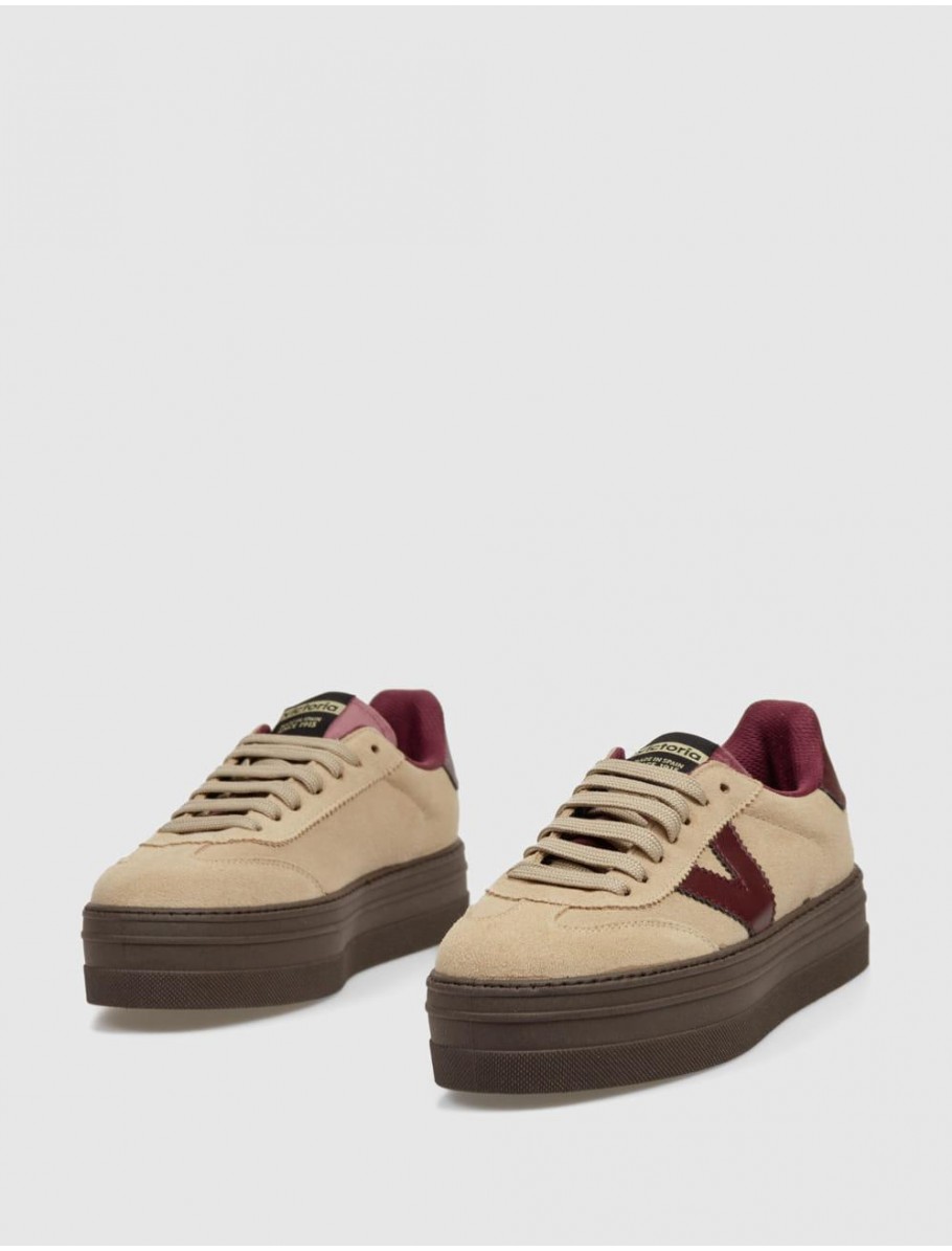 ZAPATILLA VICTORIA BARCELONA BEIG