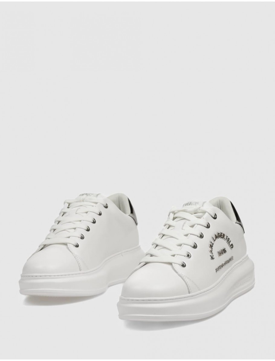 ZAPATILLA KARL LAGERFED KAPRI MENS METAL MAISON KARL BLANCO