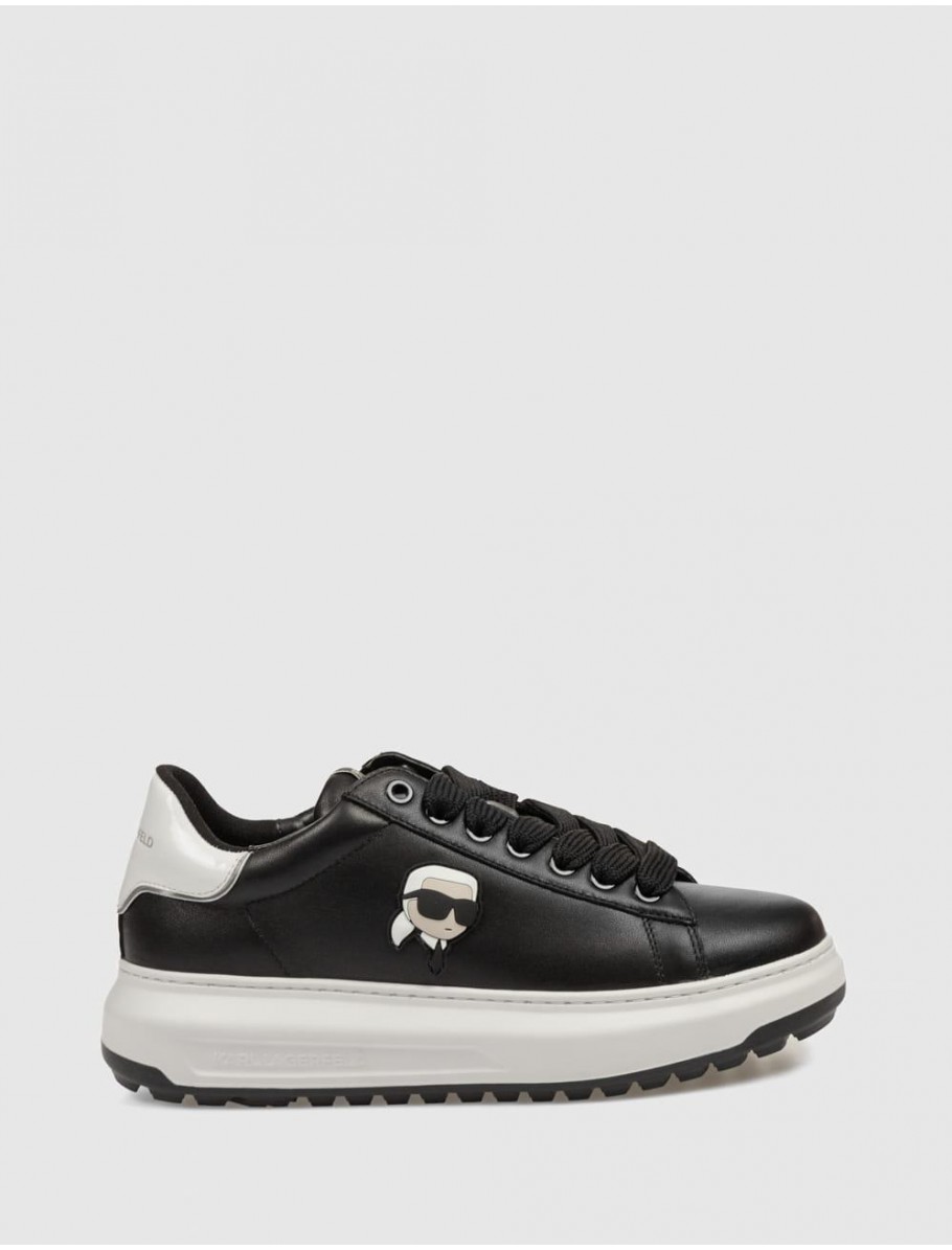 ZAPATILLA KARL LAGERFED KAPRI LUG KARL NFT LO LACE NEGRO