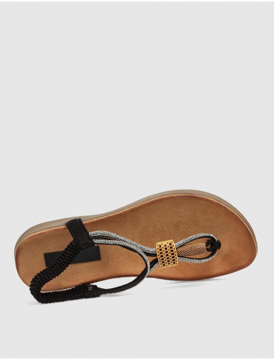 SANDALIA KAMOME TRENDS LUANE NEGRO