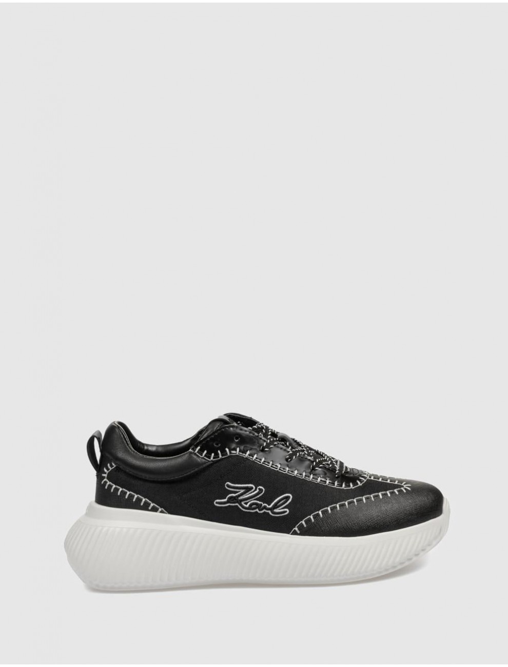 ZAPATILLA KARL LAGERFED KREEPER RUN SIGNIA MIX LO LACE NEGRO