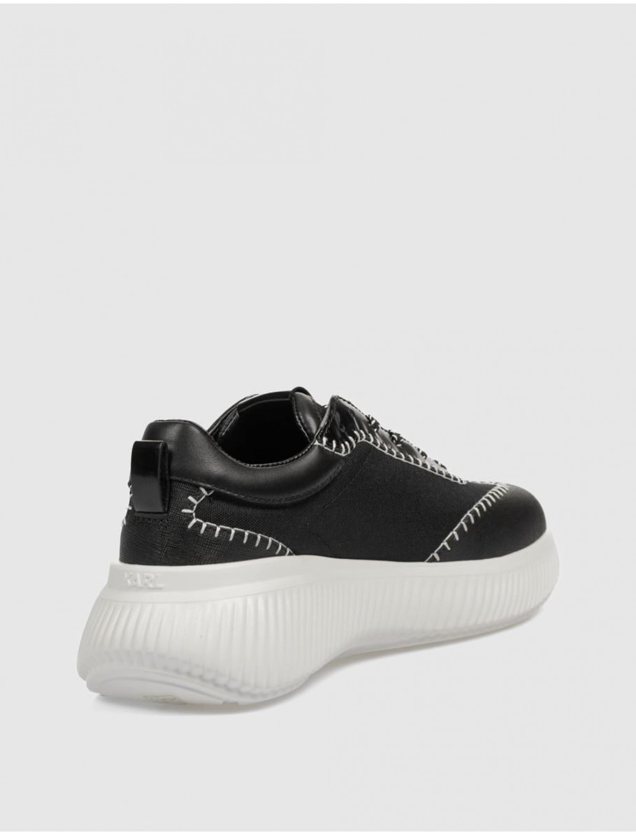 ZAPATILLA KARL LAGERFED KREEPER RUN SIGNIA MIX LO LACE NEGRO