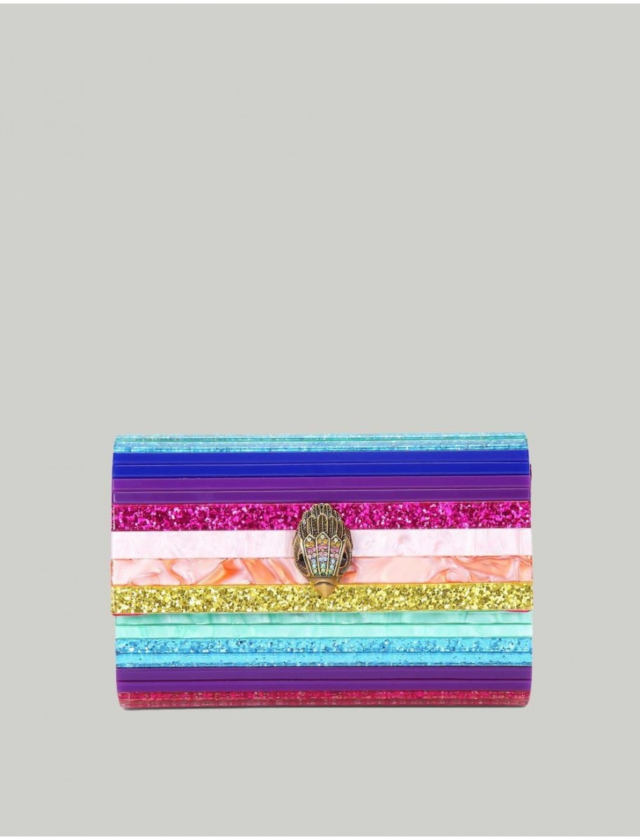 BOLSO KURT GEIGER PARTY EAGLE CLUTCH MULTI