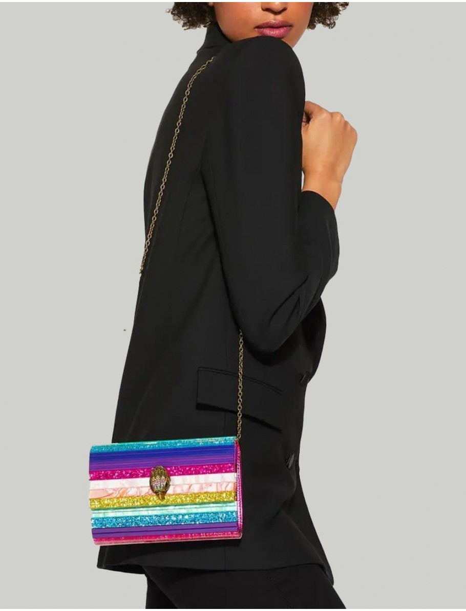 BOLSO KURT GEIGER PARTY EAGLE CLUTCH MULTI