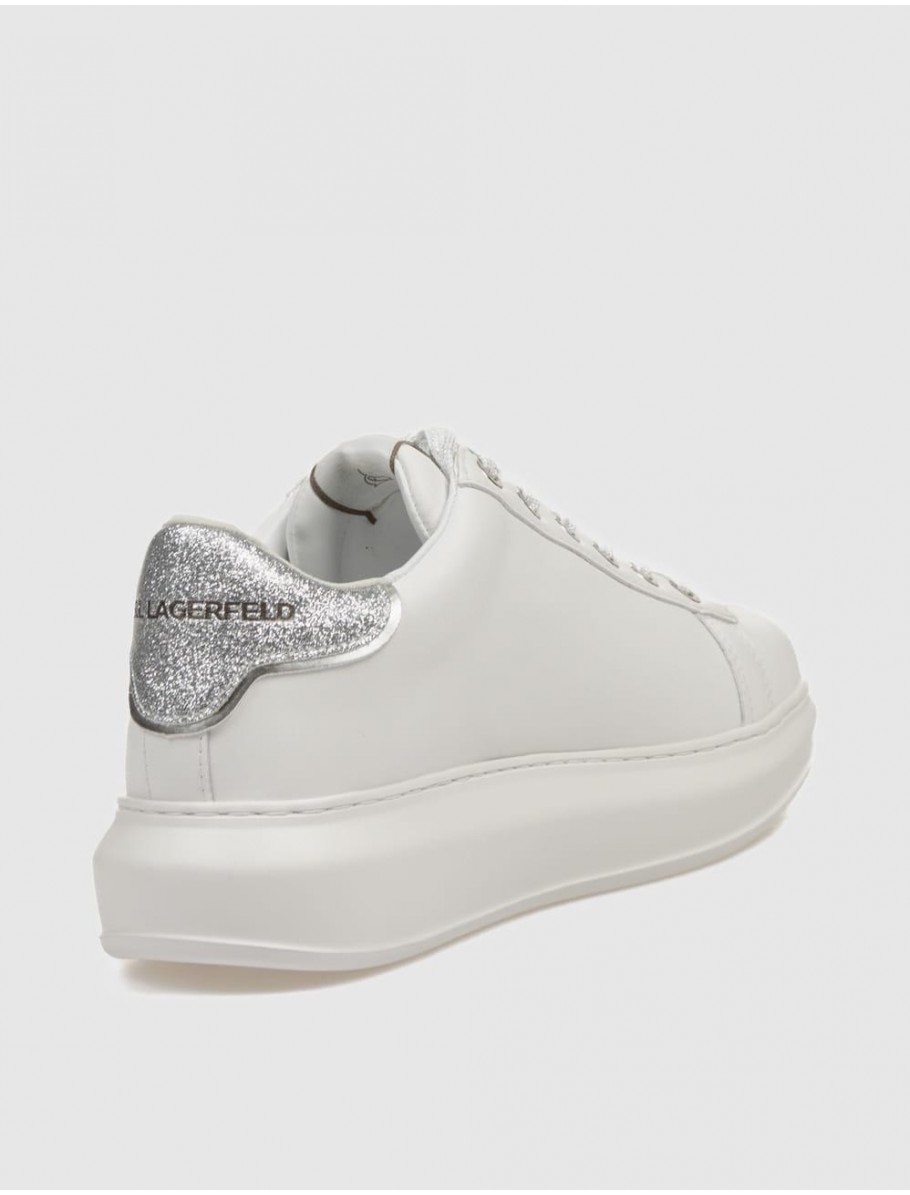 ZAPATILLA KARL LAGERFED KAPRI SIGNIA RHINESTONES LO BLANCO