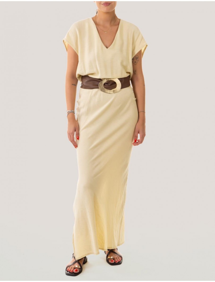 VESTIDO OBVIO LANTA AMARILLO